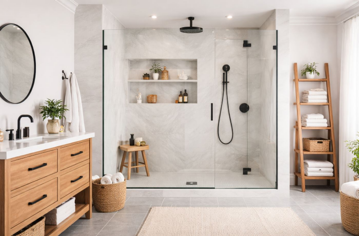 淋浴間怎麼設計最實用？空間配置、設備選擇一次解析